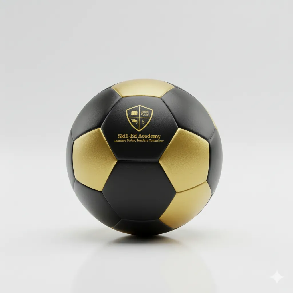 The Skill-Ed "Aura" Metallic Football / Soccer Ball