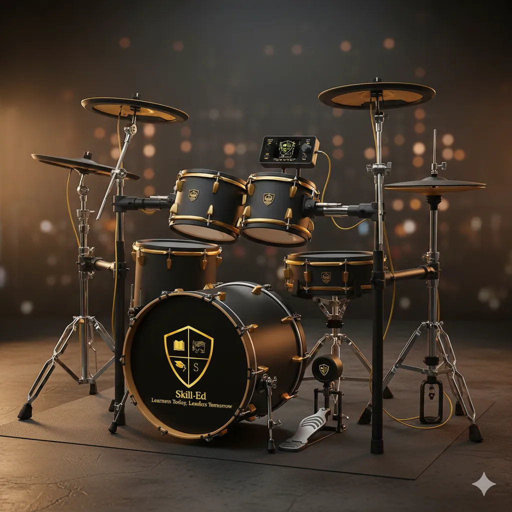 The Skill-Ed "Rhythm Pro" Digital Drum Series