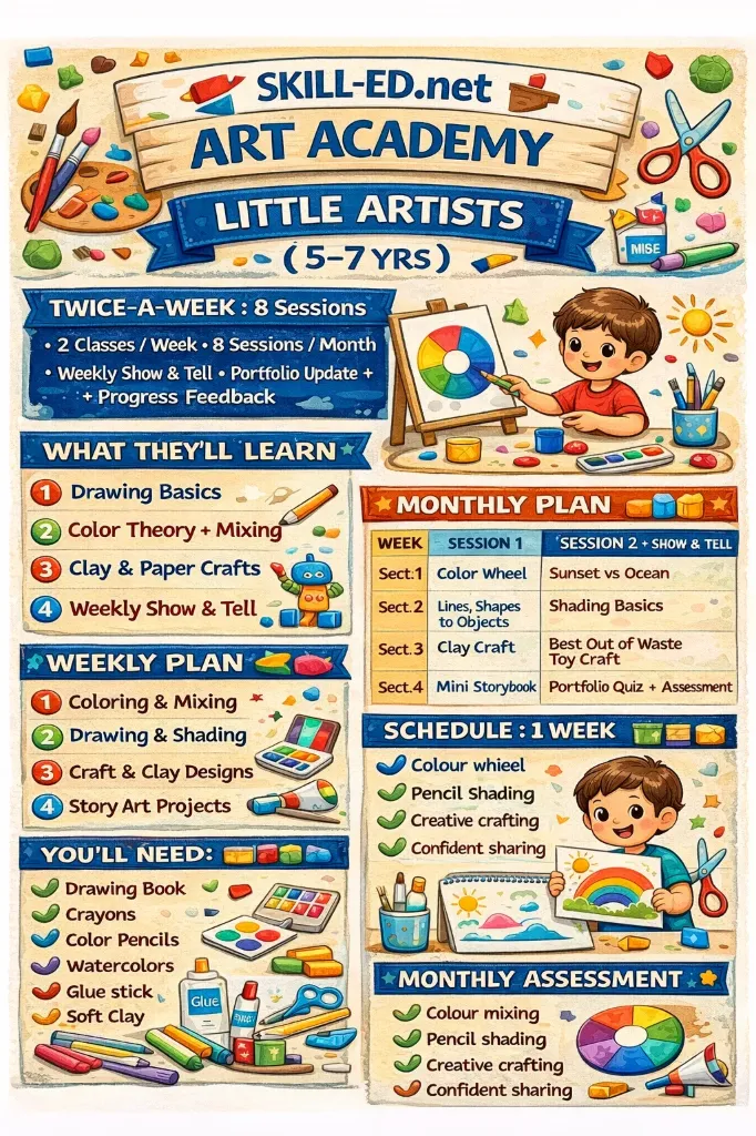 Art & Craft_Little Artists (5yrs-7yrs)