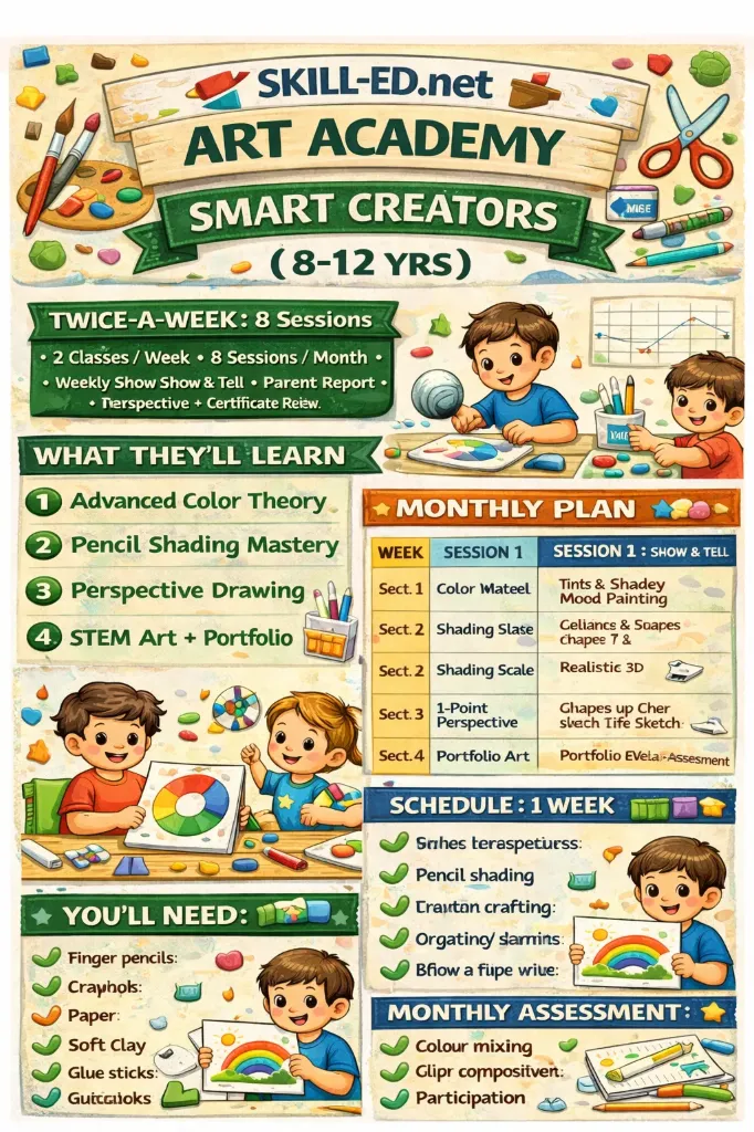 Art & Craft_Smart Creators (8 yrs-12 yrs)