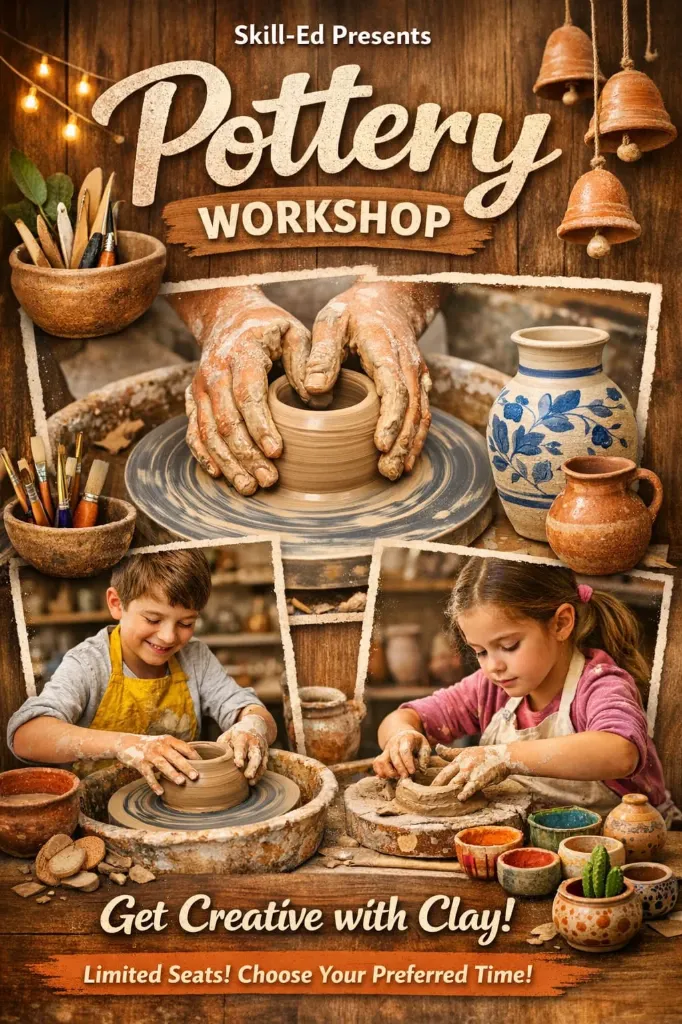 Pottery Classes (Certified Level up Course)