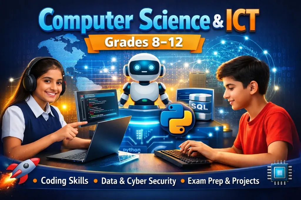 ICT Computer Science_10, 11, 12th grade_BASIC PACKAGE_