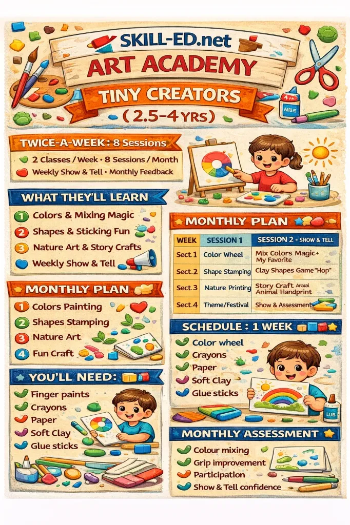 Art & Craft_Tiny Creators (2.5yrs-4yrs)